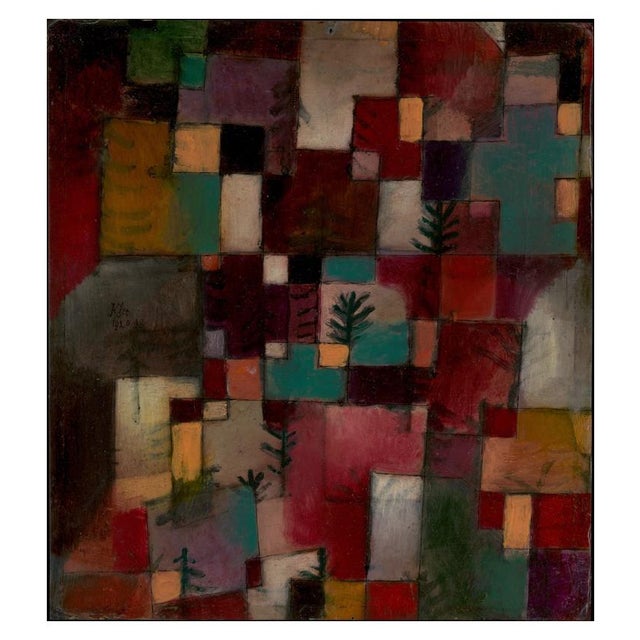 Redgreen and Violet-Yellow Rhythms Klee, Paul 1879–1940. Redgreen and Violet-Yellow Rhythms, Painting, 1920. Oil and ink...