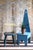 1950s Handmade Blue "Keyhole Chair" - Sewing Chair or Stool For Sale - Image 13 of 15