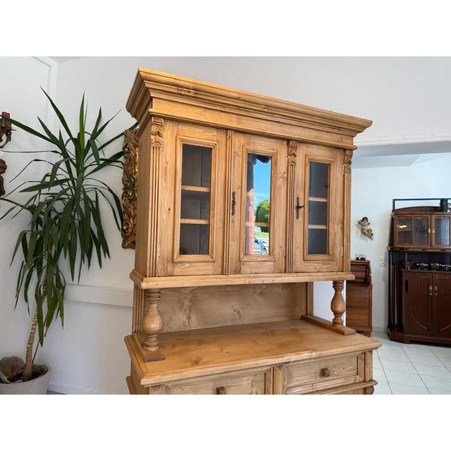 Wilhelminian Style Kitchen Display Cupboard For Sale - Image 4 of 14