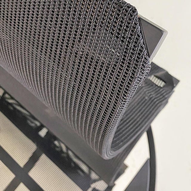 Italian Modern Black Signorina Chan Armchairs attributed to Carlo Forcolini for Alias, 1986, Set of 4 For Sale - Image 15 of 18