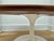 Mid-Century Modern 1960s Walnut Topped Oval Coffee Table Attributed to Eero Saarinen For Sale - Image 3 of 7