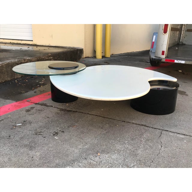 Rougier 1980s Post Modern Rougier Coffee Table For Sale - Image 4 of 7