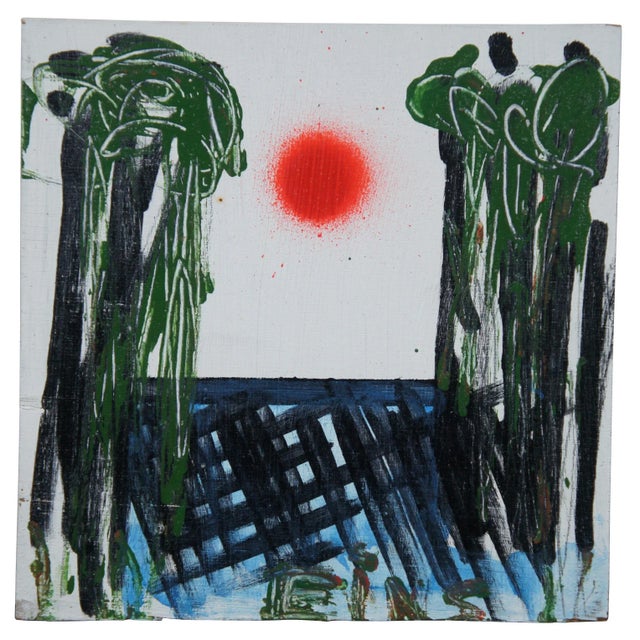 Mixed Media artwork on board, by Stefan Eins.