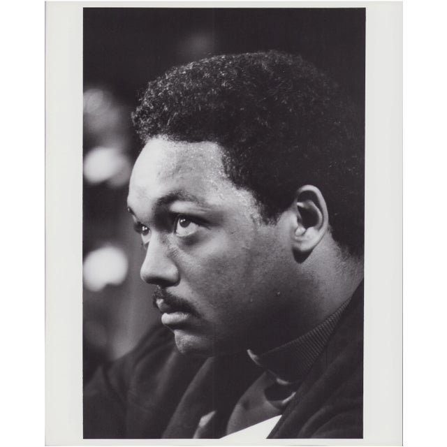 Jesse Jackson, Original Photograph, 1975 For Sale - Image 3 of 3