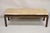 Wood Mid Century Modern Brown Tortoiseshell Lacquer 54" Parsons Bench Coffee Table For Sale - Image 7 of 12