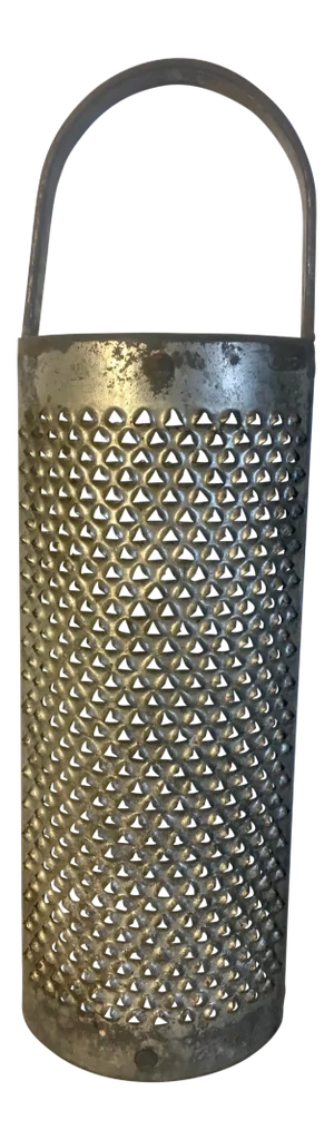 14" Large 19th Century Antique Rustic Kitchen Grater