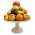 Mediterranean Large Spanish Faience Mixed Fruit Topiary Centerpiece on Pedestal For Sale - Image 3 of 8