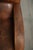 Brown Vintage Sheepskin Lounge Chair For Sale - Image 8 of 13