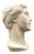 Aurelio Bossi, Bust of a Woman, 1920s, White Marble For Sale