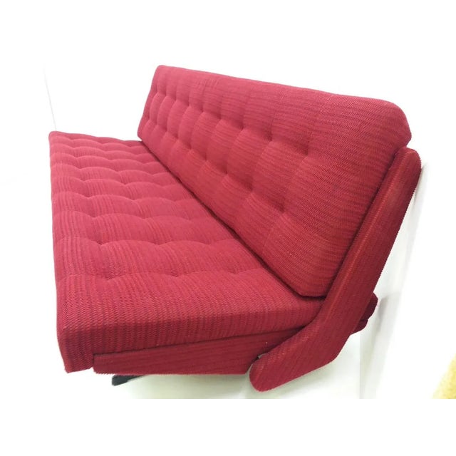 Adjustable Red Sofa, 1968 For Sale - Image 11 of 17