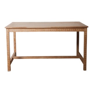 Anglo-Indian Bone Inlaid Table For Sale