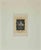 Modern Ex Libris Giorgio Balbi, Woodcut, Mid-20th Century For Sale - Image 3 of 3