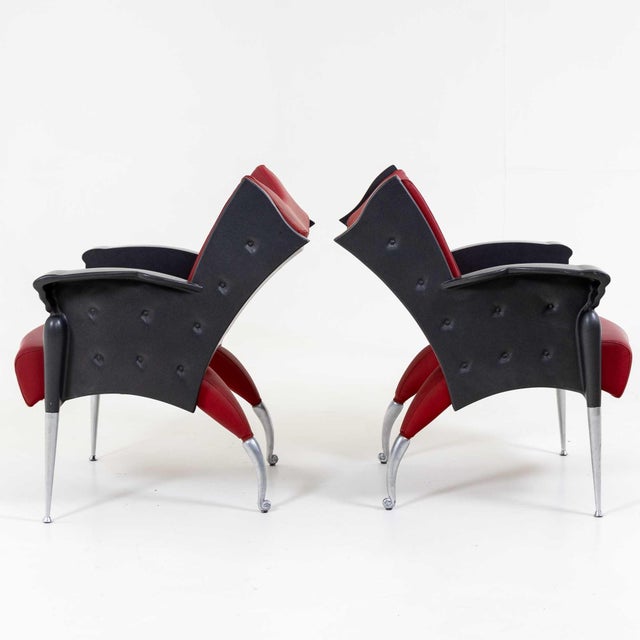 Armchairs Mod. Maletak by Bořek Šípek for Maletti, Italy 1992 For Sale - Image 15 of 18