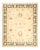 Vintage Traditional Hand Knotted Wool Area Rug, Ivory - 8'1" X 9'10" For Sale - Image 9 of 9