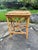 Vintage Wicker Rattan End / Drinks Table Mid 20th Century For Sale - Image 9 of 14