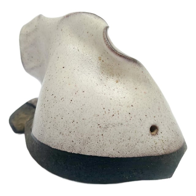 Ceramic Fish Sculpture from Alessio Tasca, 1970s For Sale
