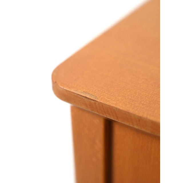 Scandinavian Beech Bedside Tables, 1950s, Set of 2 For Sale - Image 6 of 8