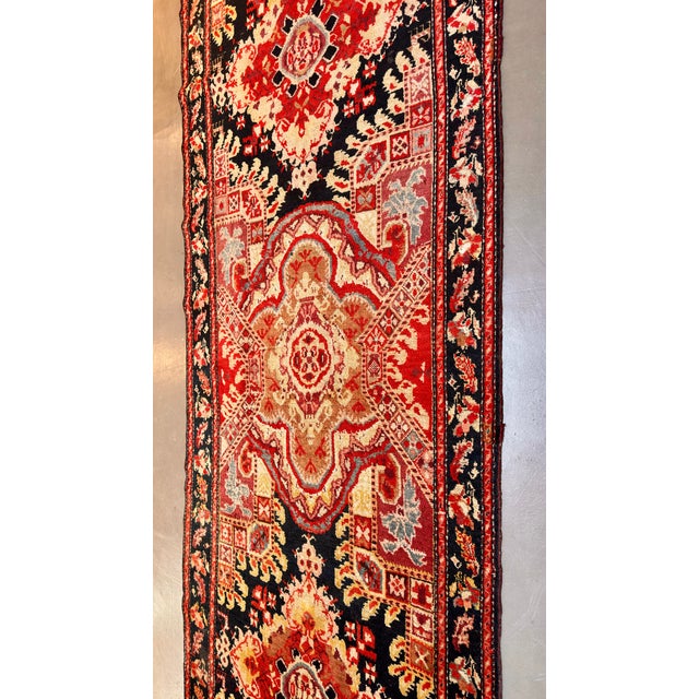 Late 19th Century Antique Karabagh Runner - 3'8"x18'4" For Sale - Image 9 of 9