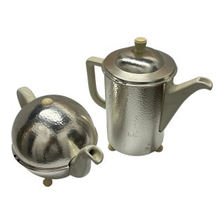 Vintage Insulated Wmf Tea Pot & Coffee Pot Set- 2 Pieces For Sale