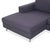 Metal Scandinavian Fabric Corner Sofa in Grey Blue from Bolia For Sale - Image 7 of 15