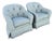 Vintage Mid Century Tufted Button Club Chairs by Ethan Allen - A Pair For Sale