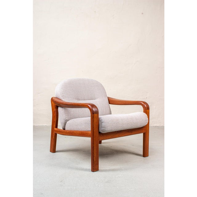 Vintage Danish Teak Easy Chair from Komfort, 1980s For Sale - Image 6 of 18