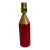 Vintage Red Lightolier Wood Pencil Lamp For Sale
