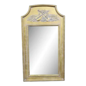 Gilded Violin & Laurel Wreath Mirror