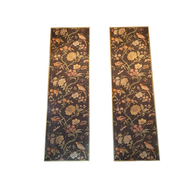 Framed Wallpaper Panels a Pair Chairish