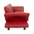 Three-Seater Sofa in Red Leather from Koinor Rossini For Sale - Image 12 of 15