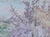Realism 1950s Impressionism Oil Painting: Cherries Blossomed, Ukrainian Artist 23-31 For Sale - Image 3 of 6