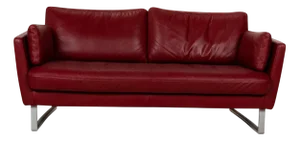 Vida Leather Two-Seater Sofa from Rolf Benz