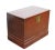 1900s Red Antique Trunk For Sale In Greensboro - Image 6 of 12