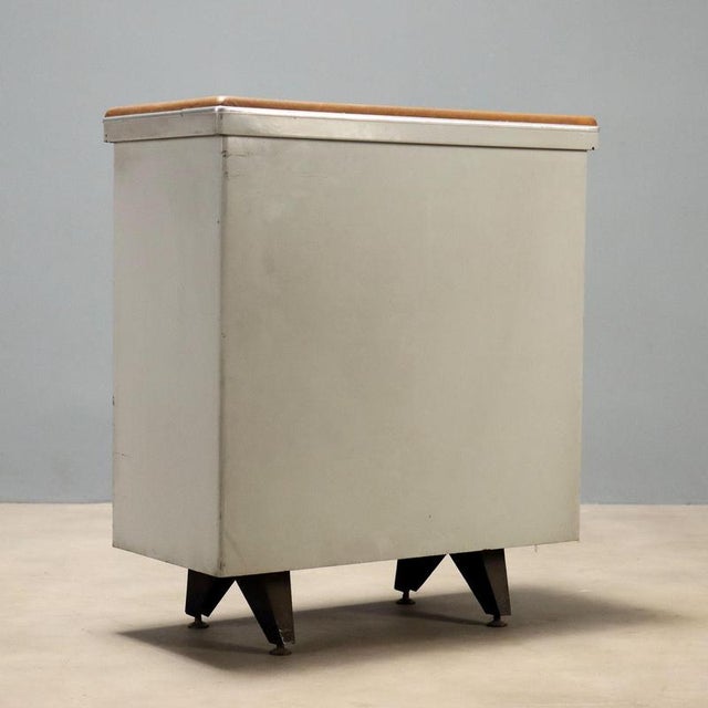 Metal Mid-Century Metal Cabinet, 1960s For Sale - Image 7 of 8