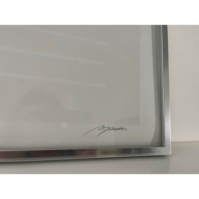 1980s Postmodern Serigraph Signed Rafael Bogarin For Sale - Image 5 of 6
