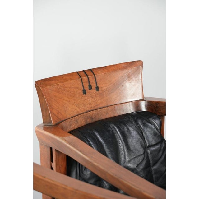 Art Deco Decoforma Series Dining Armchairs in Black Leather from Schuitema, Set of 4 For Sale - Image 16 of 18