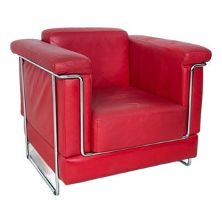 Carat Lounge Chair in Red Leather from Züco For Sale