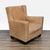 This West Elm lounge chair features soft tan leather and a modern, comfortable design. Ideal for any living room or lounge...
