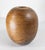 Wood Mid-Century Modern Turned White Oak Ovoid Oval Vase For Sale - Image 7 of 8