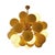 A truly unique and special ceiling lamp. This piece reinterprets the Sputnik style, featuring an interior structure in...
