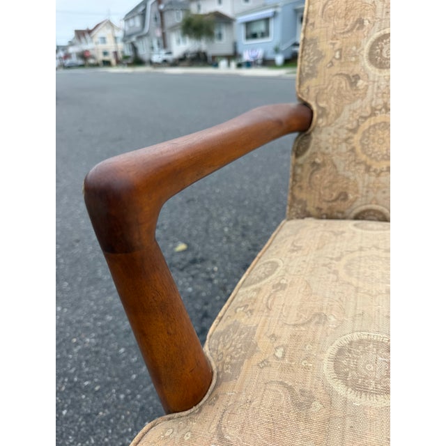 Mid Century Attributed to Jens Risom C-108 Arm Chairs For Sale In Philadelphia - Image 6 of 11