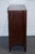 Vintage Georgian Serpentine Fronted Hardwood Chest of Drawers from Ralph Lauren For Sale - Image 13 of 16