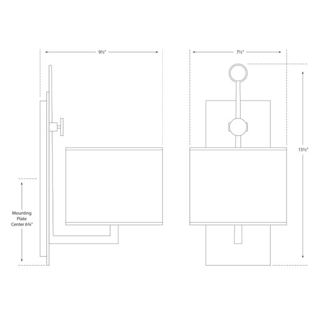 Description: Ian K. Fowler designed the Aspen to capture the delicate look of tree branches using hand-forged iron,...