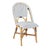 Leroy Rattan-Frame Armless Side Chair Set of 2 by Furniture Classics For Sale - Image 4 of 6