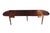 Victorian Antique American Victorian Cherry Oval Drop Leaf Farmhouse Dining Table 126" For Sale - Image 3 of 12