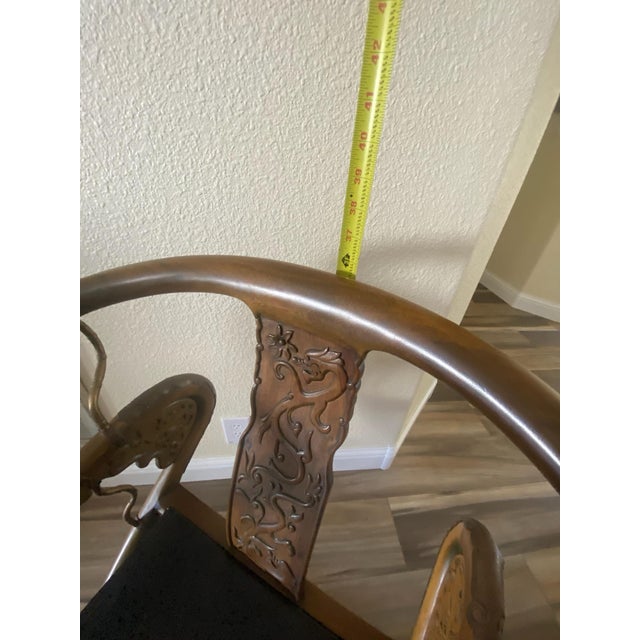 Asian Late 20th Century Folding Campaign Chair For Sale - Image 3 of 12