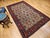 Vintage Bidjar Area Rug, Hand-Knotted Wool, All-Over Golfarang Floral Pattern, Yellow & Red, 5x9 For Sale - Image 9 of 18