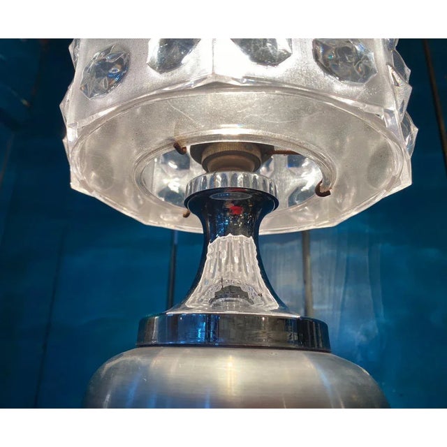 Vintage Aluminium Table Lamp For Sale - Image 9 of 10