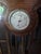 1930s Vintage 1930s Antique Oak Chiming Longcase Barometer Clock For Sale - Image 5 of 8
