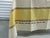 Vintage Large Yellow & Brown Sheer Woven Moroccan Textile For Sale - Image 4 of 6